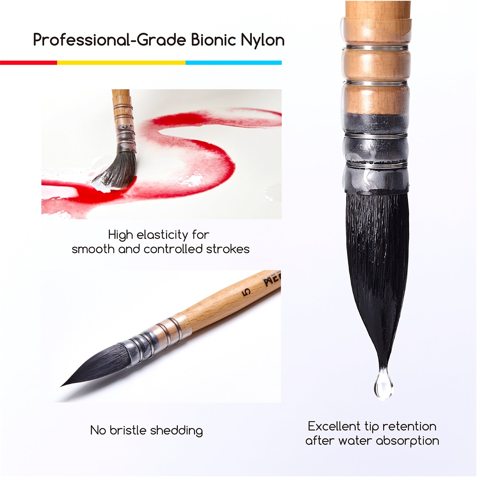 MEEDEN Professional Watercolor Brushes