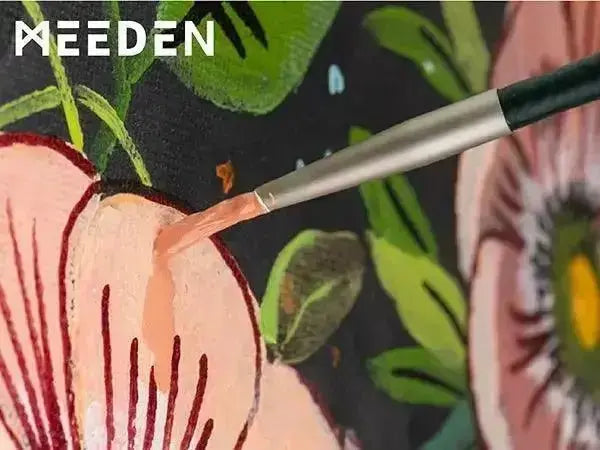MEEDEN Acrylic Paint Brushes, 10 Pieces - MEEDEN ARTBrushes