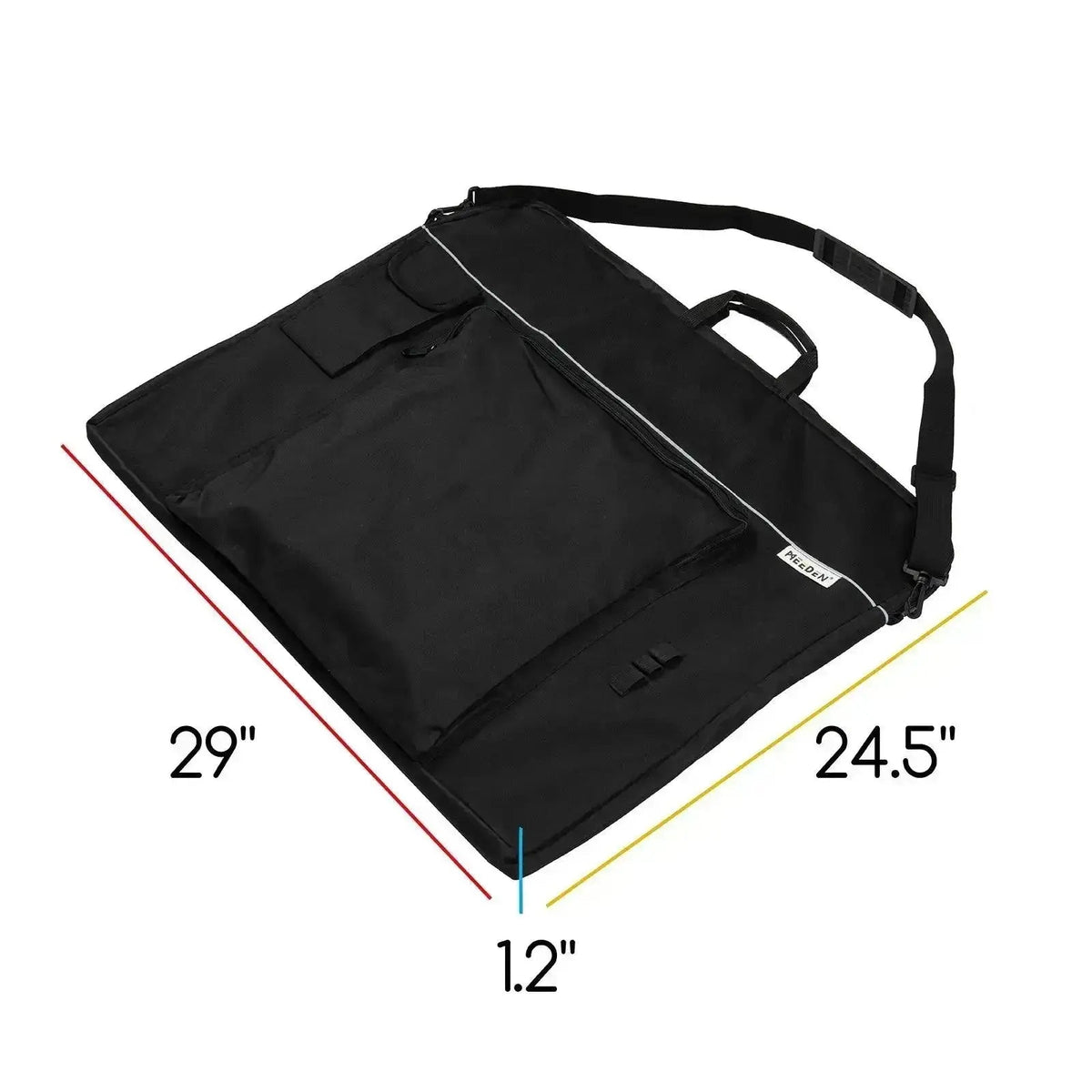 MEEDEN Art Portfolio Case with 6 Pockets, 24" x 29" - MEEDEN ARTBag