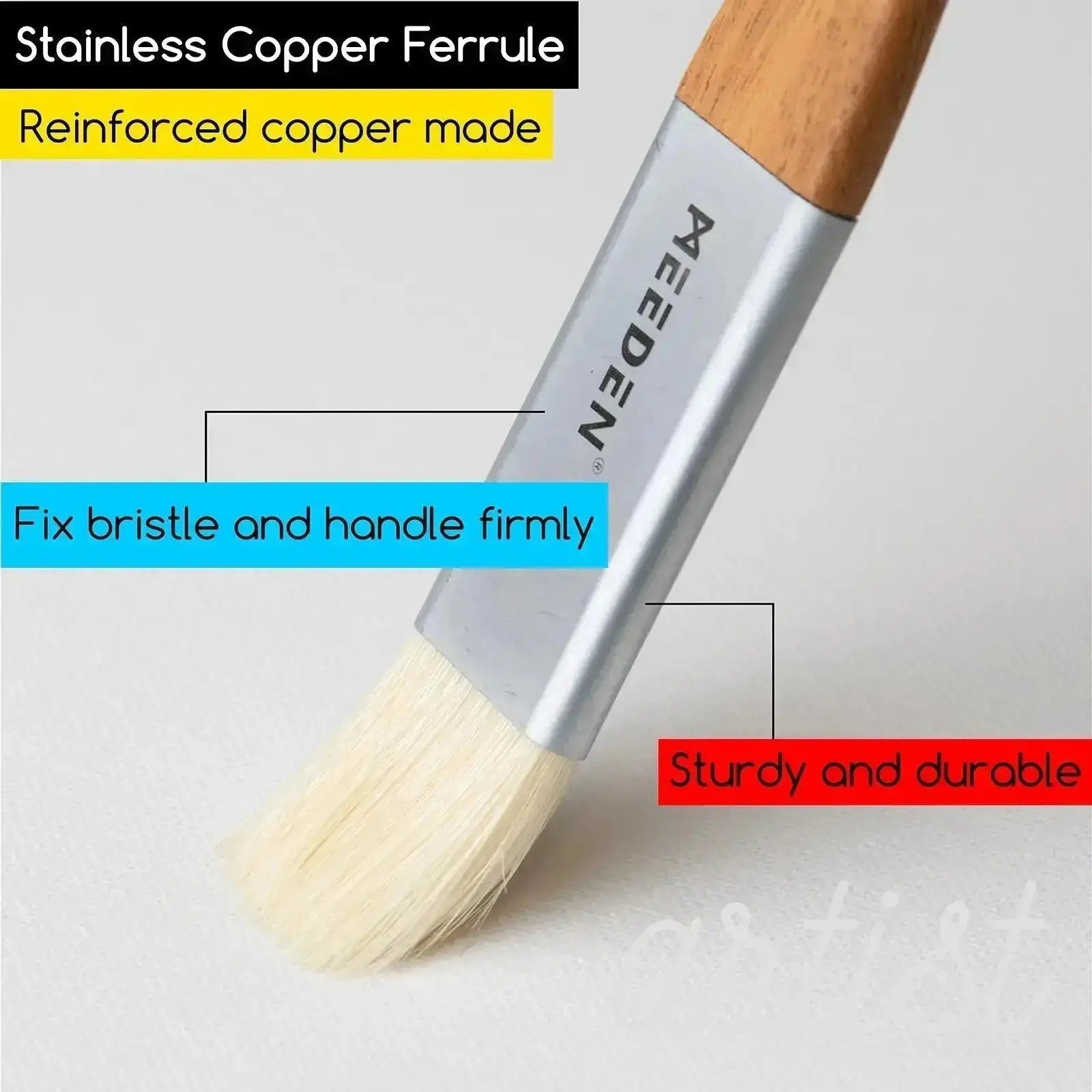 MEEDEN Professional 10 Pcs Oil Paint Brush Set - MEEDEN ARTBrushes