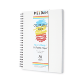 MEEDEN 9"x 12" Oil Pastel Paper Pad: 140lb/300gsm