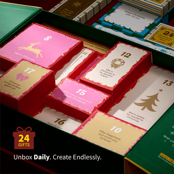 MEEDEN Christmas Advent Calendar 2026, 24 Days of Art Supplies & DIY Crafts