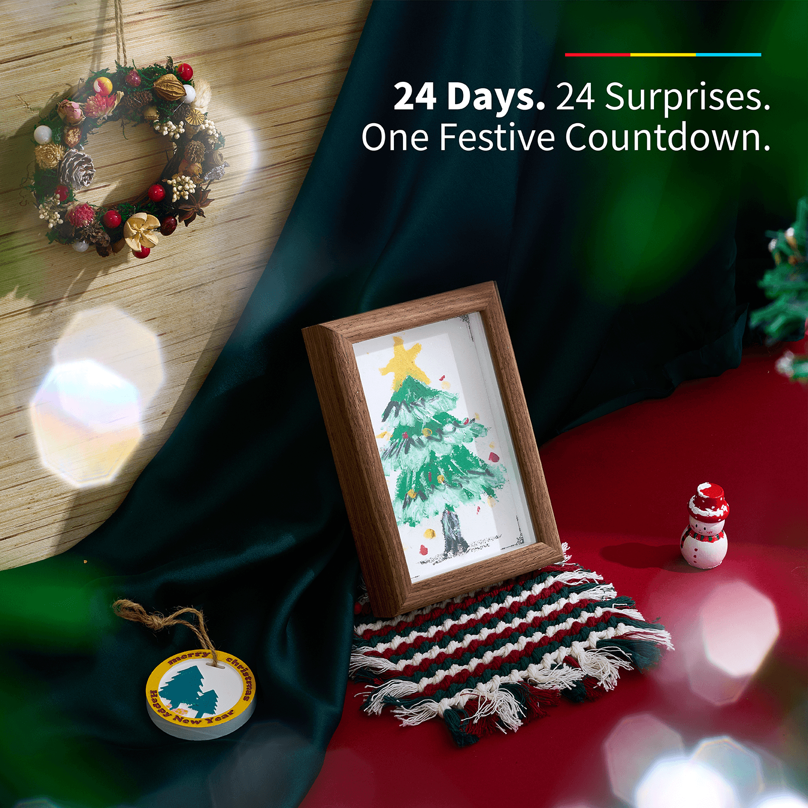 MEEDEN Christmas Advent Calendar 2026, 24 Days of Art Supplies & DIY Crafts