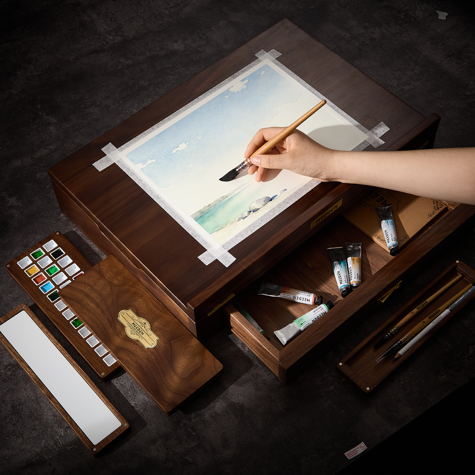 MEEDEN Luxury Tabletop Easel Set