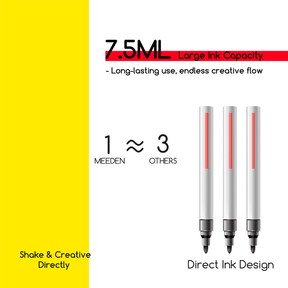 MEEDEN Soft Brush Tip Acrylic Paint Marker