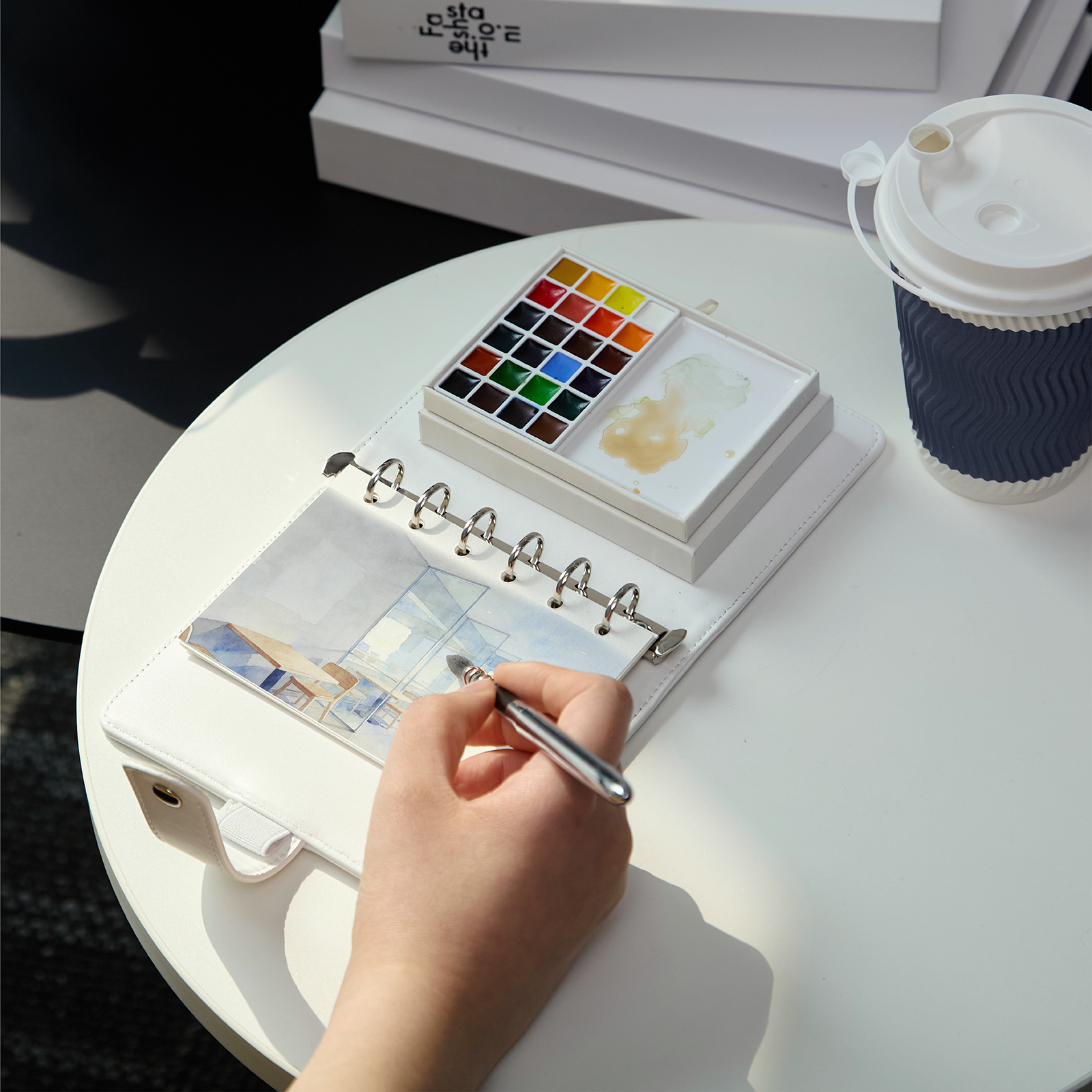 MEEDEN Travel Watercolor Sketch Set