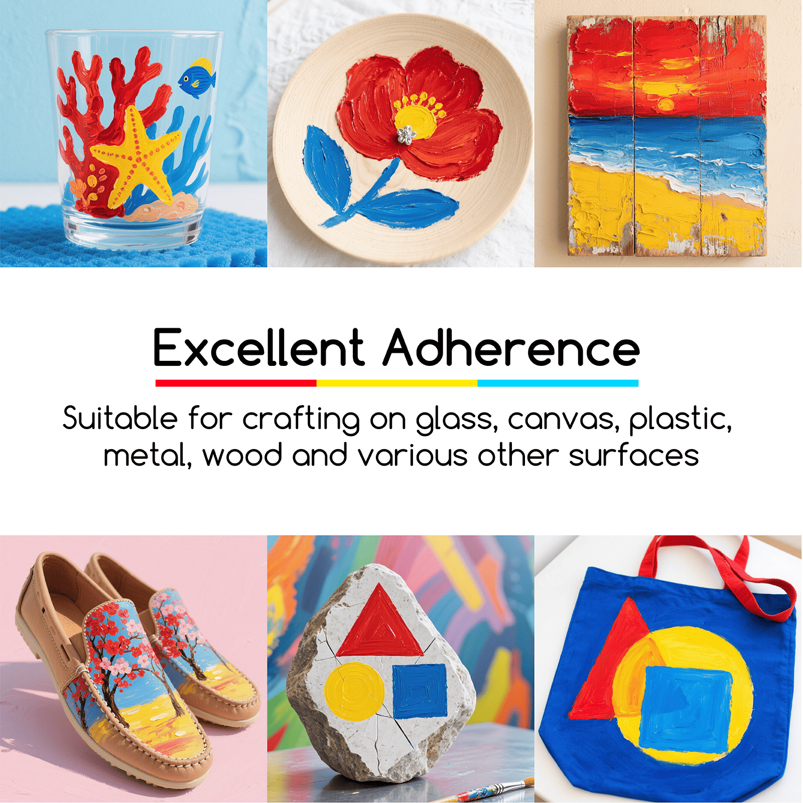 MEEDEN Acrylic Paint Set, 48 Tubes, 12 ml / 0.41 oz