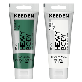 MEEDEN Acrylic Paint Tube, 37 Colors Available, 100ml / 3.38oz