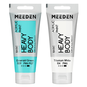 MEEDEN Acrylic Paint Tube, 37 Colors Available, 100ml / 3.38oz