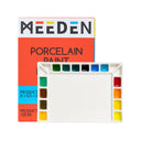 MEEDEN 18-brønns porselenskunstnermalingpalett
