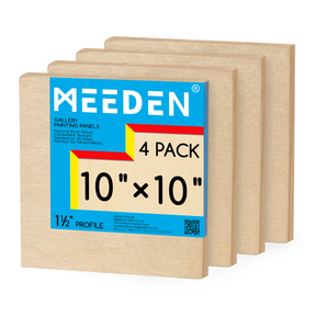 MEEDEN Artist Birch Wood Canvas Board, 1-1/2” dyb