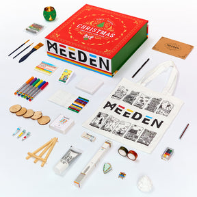 MEEDEN Creative Christmas Countdown: Art & DIY in One Box