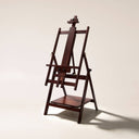 MEEDEN Adjustable Large H-Frame Art Easel Stand-Dark Walnut-W10B
