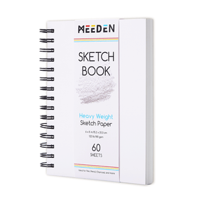 MEEDEN Künstler-Skizzenbuch-Papierblock mit schwerem Papier