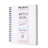MEEDEN Künstler-Skizzenbuch-Papierblock mit schwerem Papier