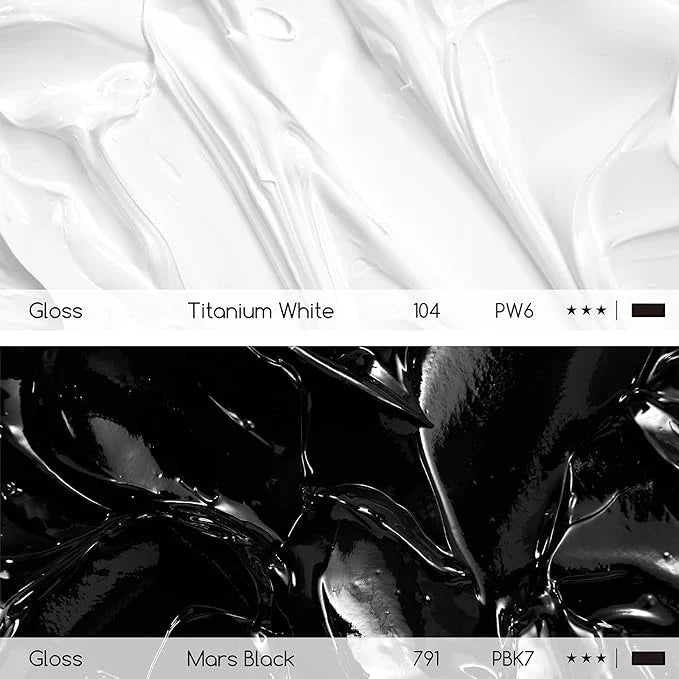 MEEDEN Acrylic Paint: 300 ml Acrylic Paint with a Glossy Dense Body