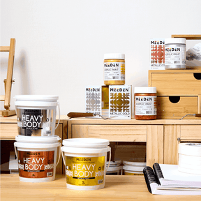 MEEDN 3-Colors Metallic Acrylic Paint Set, 300ml