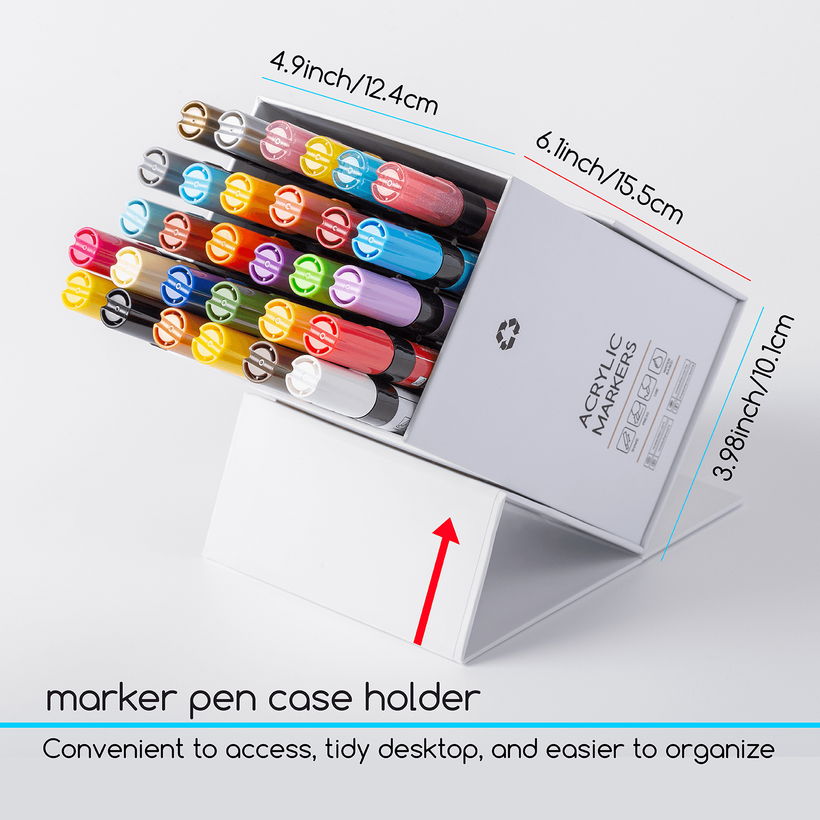 MEEDEN Acrylic Paint Markers Set - 30 Colors