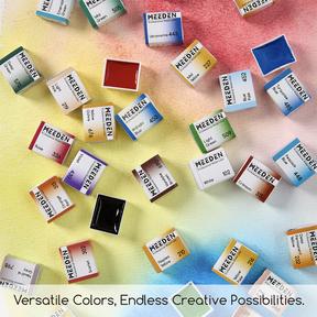 MEEDEN Artist Watercolour Paint 40 Colors, 15ml