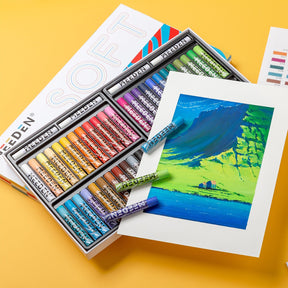 MEEDEN Pastels à l'huile doux, 48 Couleurs + 4 Blancs bonus