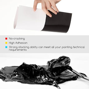 MEEDEN Acrylic Paint: 300 ml Acrylic Paint with a Glossy Dense Body