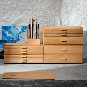 MEEDEN 3 Drawer Storage Artist Tool Supply Box