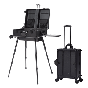 MEEDEN 3-in-1 Portable Plein Air Easel Box with Wheels