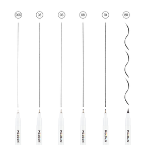MEEDEN Micro Fineliner Drawing Pens: 6-Size Fine Liner Pen Set
