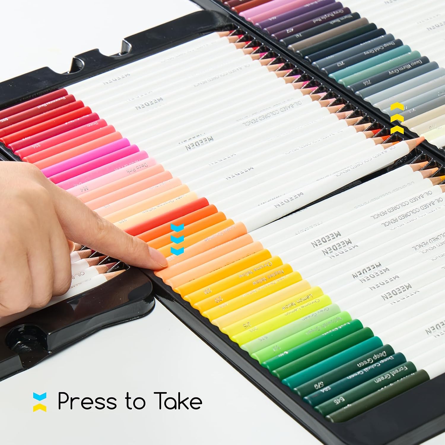 MEEDEN Artist Colored Pencil Set - 120 Oil-Based Pencils