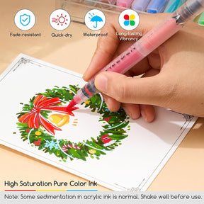 MEEDEN Dual Tip Acrylic Paint Markers – 48 / 96 / 120 Colors