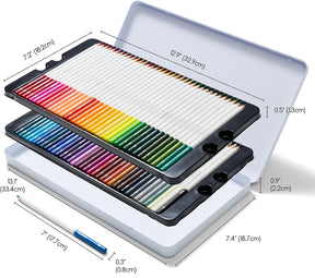 MEEDEN Artist Colored Pencil Set - 72 Oil-Based Pencils