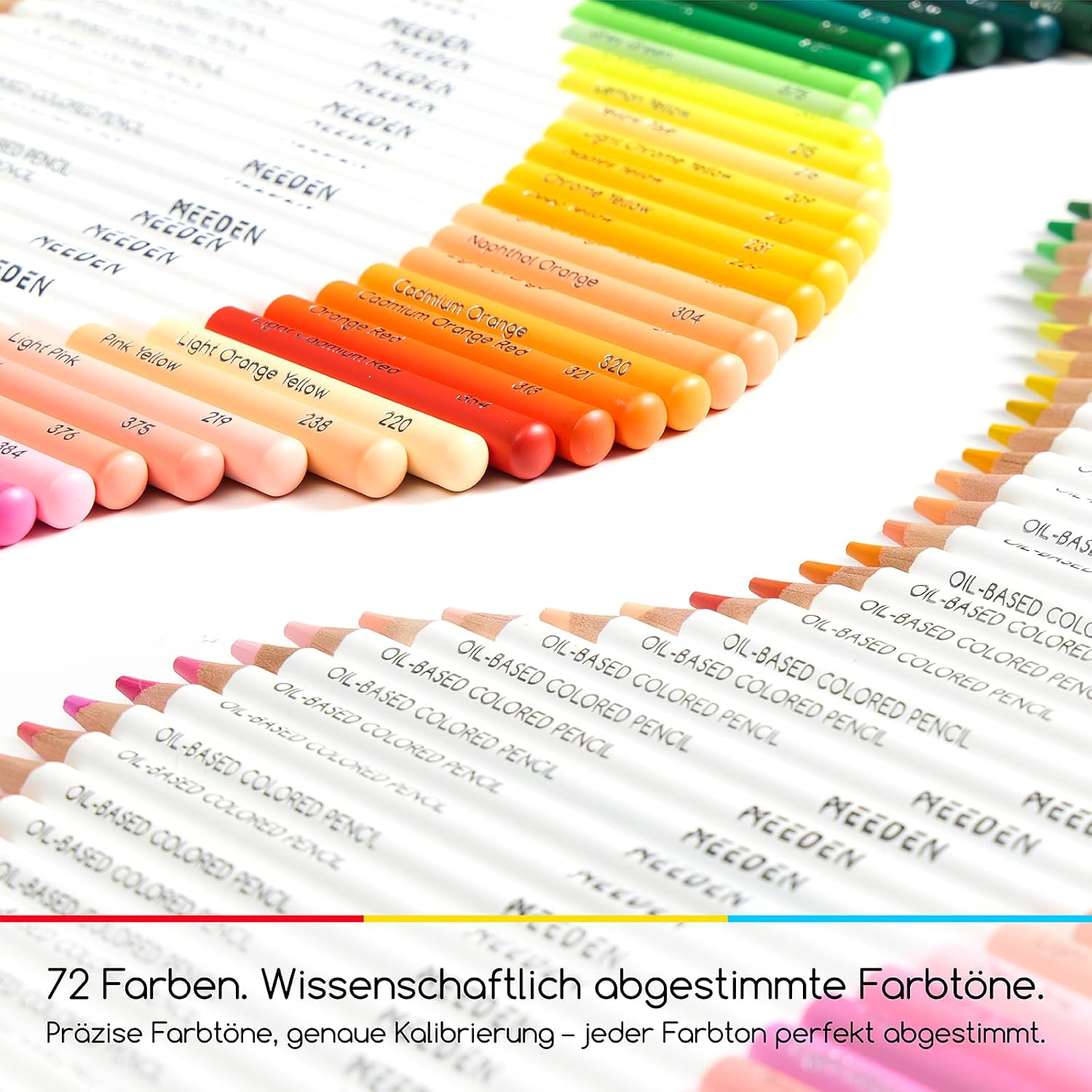 MEEDEN Artist Colored Pencil Set - 72 Oil-Based Pencils
