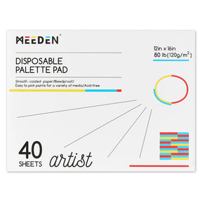 MEEDEN Artist Palette Paper Pad