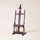 MEEDEN Classic Heavy Duty H-Frame Artist Easel-Dark Walnut-D