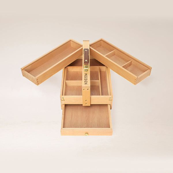 MEEDEN Wooden Art Supply Storage Box