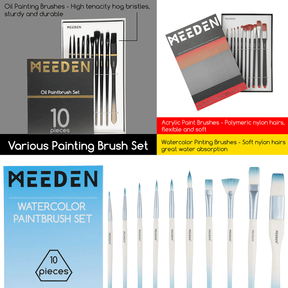 MEEDEN Deluxe All-in-one Art Painting Set, 147 Pieces