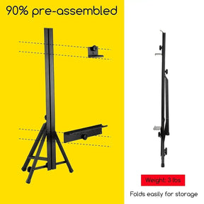 MEEDEN Aluminum Adjustable Tabletop Easel-ES-6024 - MEEDEN ARTEasel