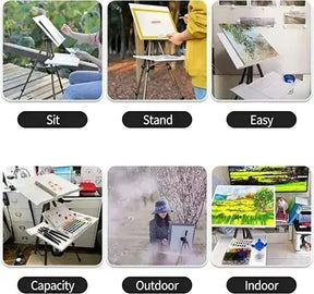 MEEDEN Artist Watercolor Metal Easel-MDBSCHJ - MEEDEN ARTEasel