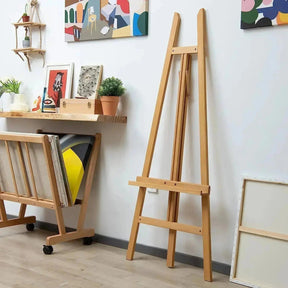 MEEDEN Large Adjustable Artist Wooden Easel, 59" Height-W08/ES-6033 - MEEDEN ARTEasel