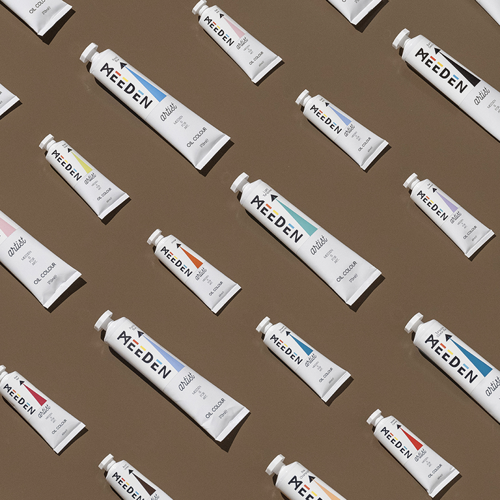 MEEDEN Ölfarbe in Künstlerqualität – 60 ml, 12 Tuben