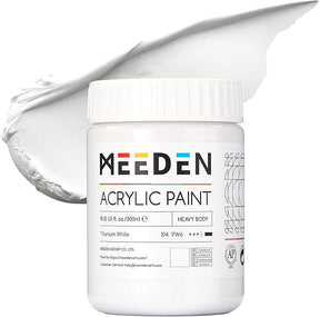MEEDEN Acrylic Paint: 300 ml Acrylic Paint with a Glossy Dense Body