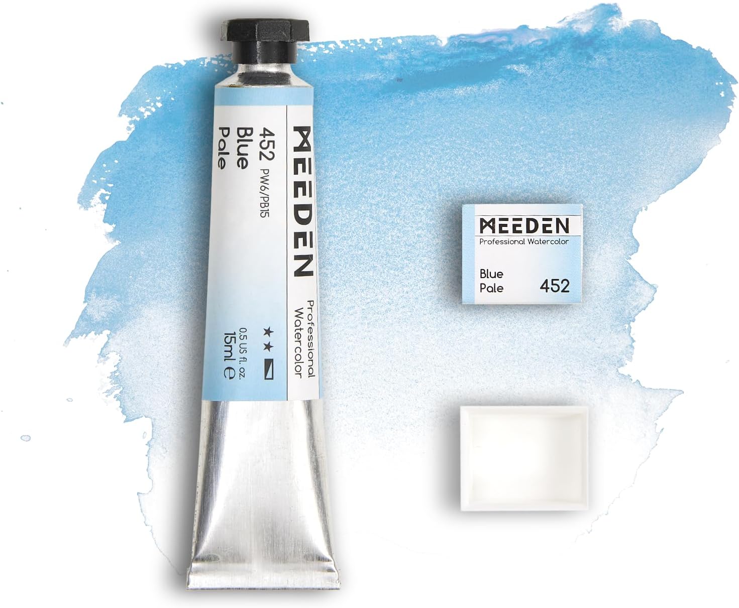 MEEDEN Artist Watercolour Paint 40 Colors, 15ml
