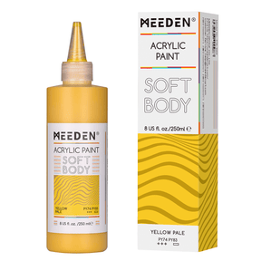 MEEDEN Soft Body Acrylic Paints Set, 37 Colors x 250ml/8.45oz