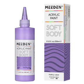 MEEDEN Soft Body Acrylic Paints Set, 37 Colors x 250ml/8.45oz