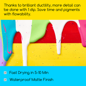 MEEDEN Soft Body Acrylic Paints Set, 12 Colors x 60ml/2oz