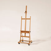 MEEDEN H-Frame Artist Easel with Storage Tray-W02