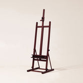 MEEDEN Studio Art Easel Stand with Large Storage Tray-Dark Walnut-W02B-B