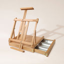 MEEDEN Cavalete de Mesa para Artista com Gaveta Forrada a Metal-W05B