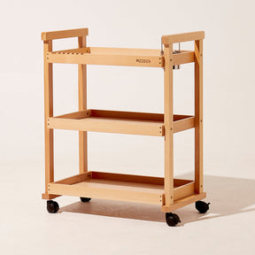MEEDEN 3-stöckiger Aufbewahrungs-Kunstwagen/Kunstwagen –W13