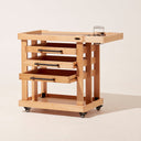 MEEDEN Deluxe Kunstnersupplierings Lageringsvogn, 5-Lags Taboret-W13H